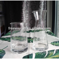 drinking water bubble glass pitcher jug sets